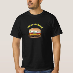 Camiseta Dia Nacional Moderno do Cheeseburger