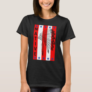 Camiseta Dia Nativo Americano dos Povos indígenas 2023 Anti