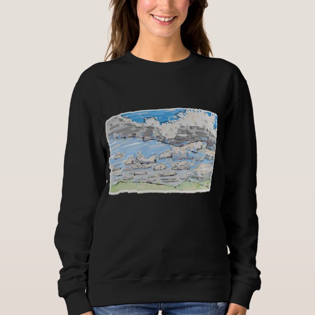Camiseta Dia nublado (Frente)