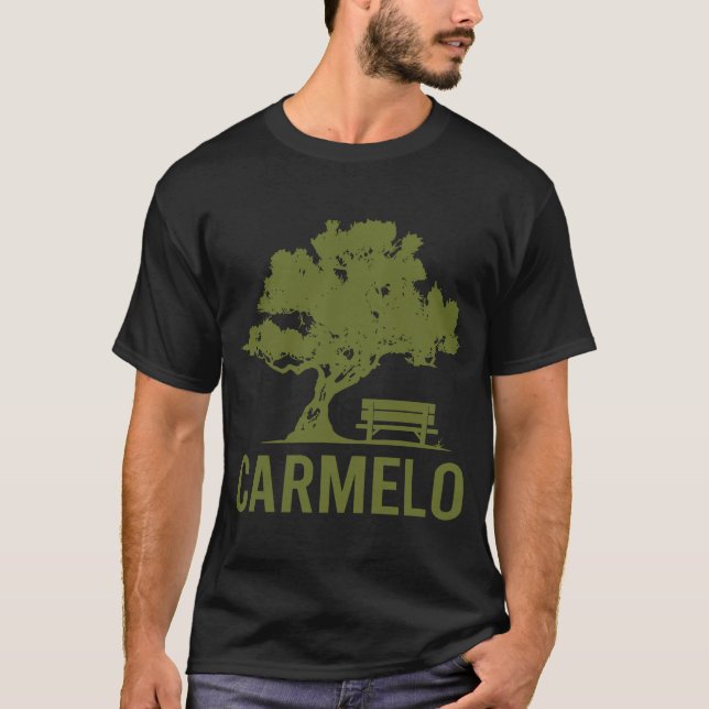 Camiseta Dia pacífico - Nome Carmelo (Frente)
