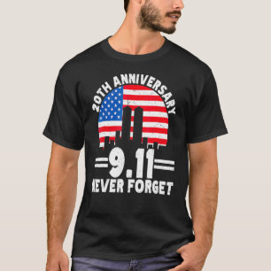 Camiseta Dia Patriota Nunca Esqueceremos 09112001