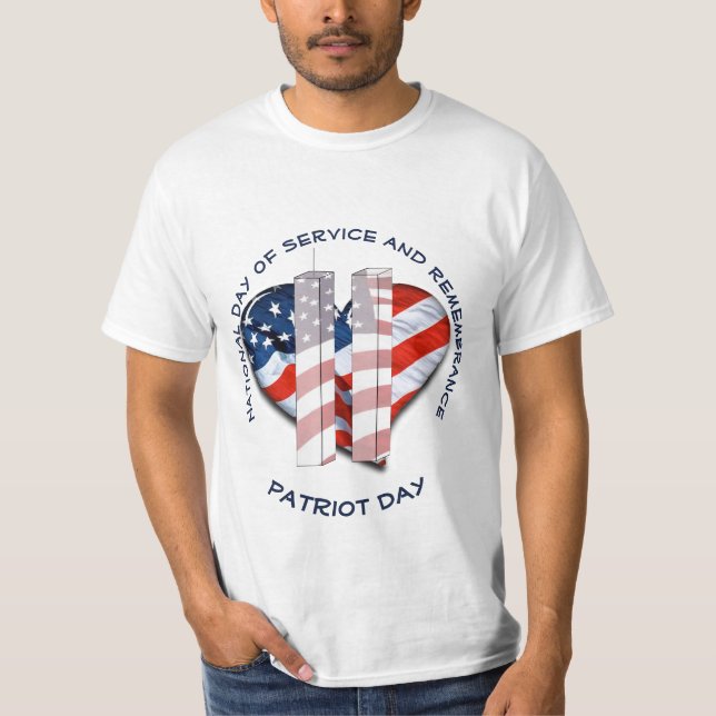 Camiseta Dia Patriótico / Dia da Memória (Frente)