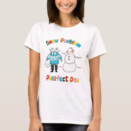 Camiseta Dia Purr-Efeito
