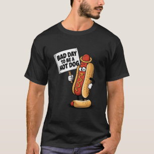 Camiseta Dia Ruim Engraçado Para Ser Um Design De Cachorro 