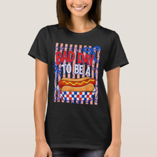 Camiseta Dia ruim para ser um cachorro-quente americano eng