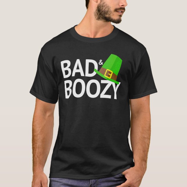 Camiseta Dia Santa Patrick Mau E Engraçado (Frente)