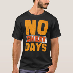 Camiseta Dia sem comer refeições sem comer Dia de comer