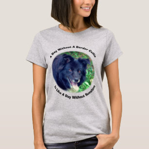 Camiseta Dia sem Sol do Border Collie