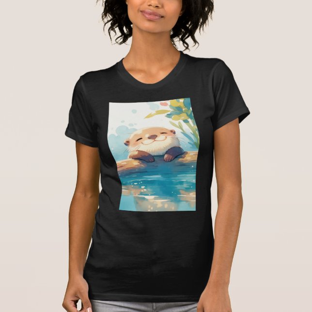 Camiseta Dia Totalmente Preguiçoso (Frente)