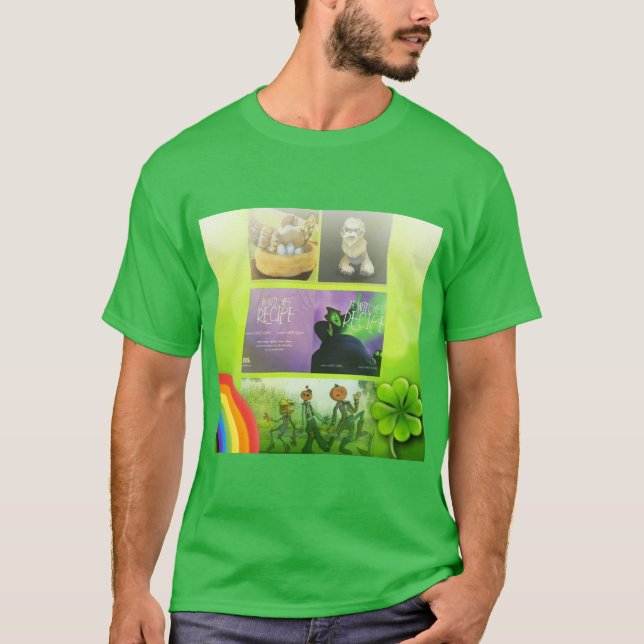 Camiseta Dia Verde #BearWithUsProductions  (Frente)