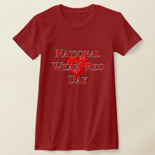 Camiseta Dia Vermelho do Visto Nacional