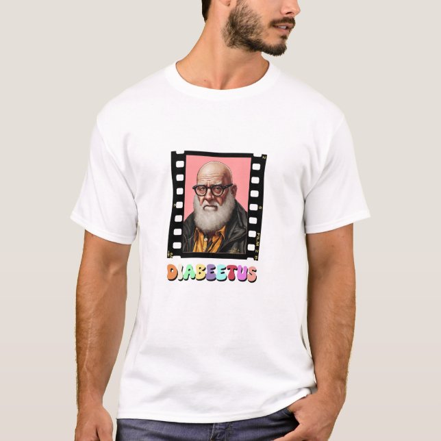 Camiseta Diabeetus Funny Fall Holiday Groovy (Frente)