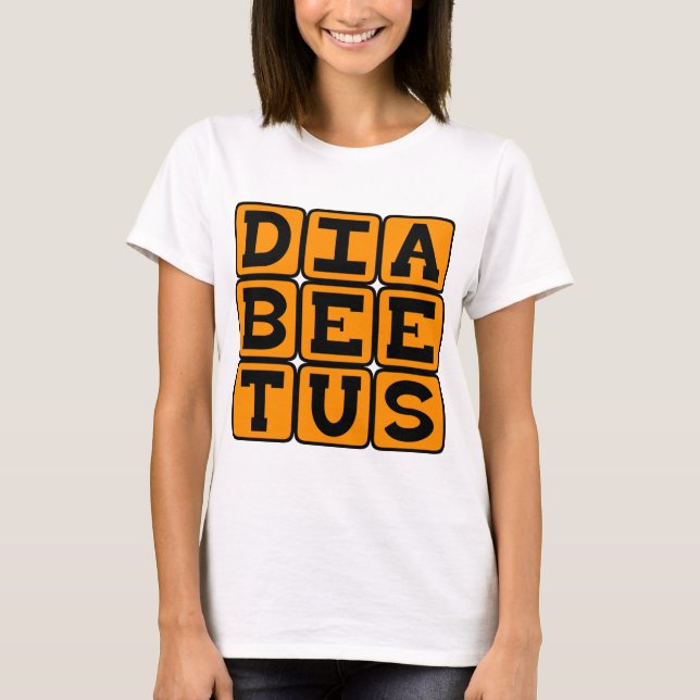 Camiseta Diabeetus, Internet Meme (Frente)