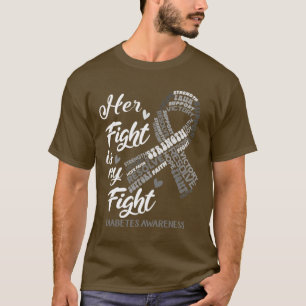 Camiseta Diabetes Consciência Sua Luta É Minha Luta