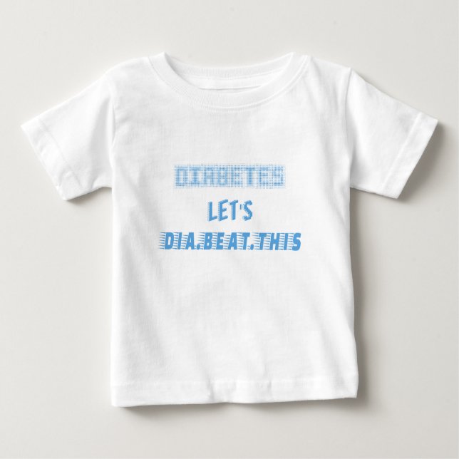 Camiseta diabetes deixe dia vencer isso (Frente)