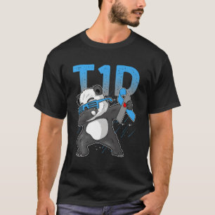 Camiseta Diabetes Diabéticos Panda Bear Dance Tipo 1 Diabet