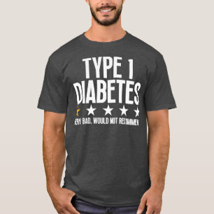 Camiseta Diabetes Funny Tipo 1