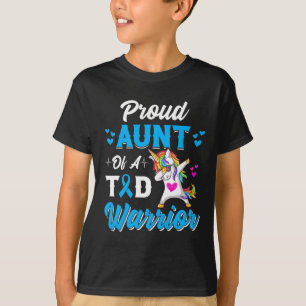 Camiseta Diabetes Guerreiros Tia Dabbing Unicorn Diabetes A