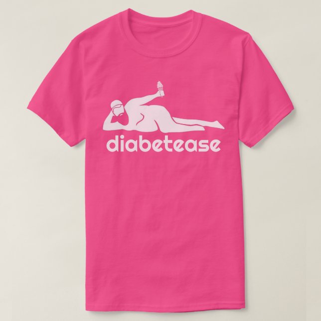 Camiseta diabetes homens reais têm curvas (Frente do Design)