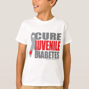 Camiseta Diabetes juvenil da cura