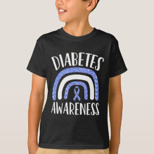 Camiseta Diabetes Sensibilização Diabetes Tipo 1 Desgraça P