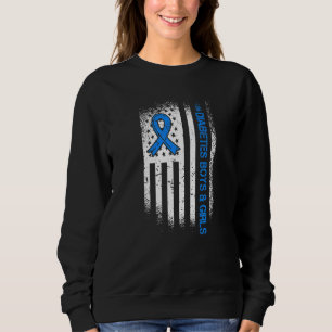 Camiseta Diabetes Tipo 1 Diabetes Boys & Girls Diabetes Rib