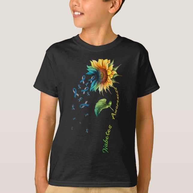 Camiseta Diabetes Tipo 1 Tipo 2 (Frente)