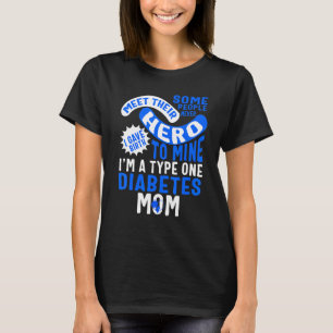 Camiseta Diabetes Tipo Um Diabetes Mãe Girassol