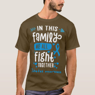 Camiseta DIABETES Todos lutamos juntos