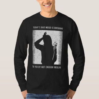 Camiseta Diabetic Awareness Saying