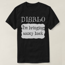 Camiseta DIABLO Hot Packet Halloween Taco Costume