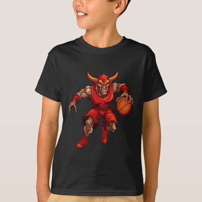 Camiseta Diabo de Basquete (Frente)
