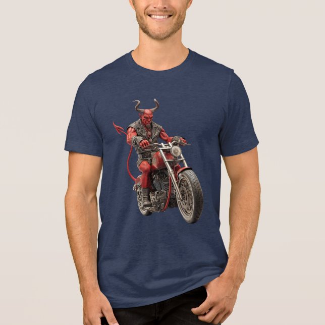 Camiseta Diabo de Bicicleta (Frente)