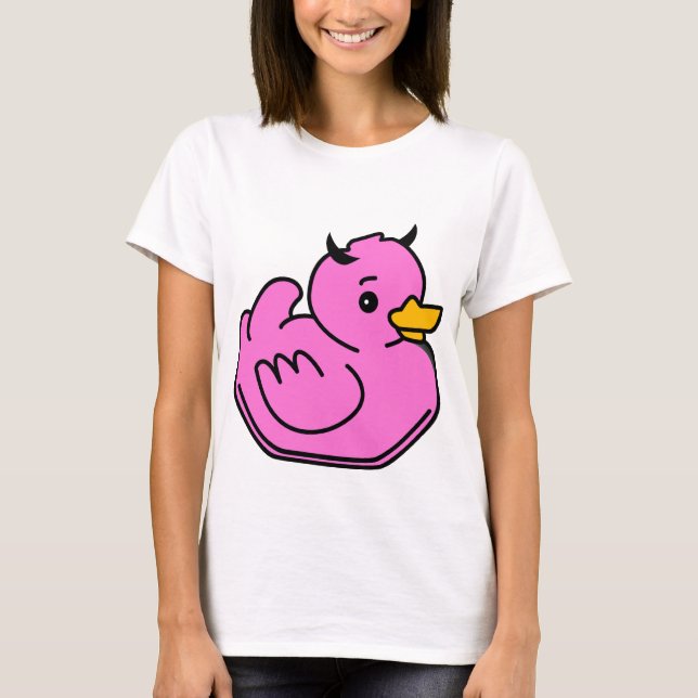 Camiseta Diabo de Girlie Ducky (Frente)