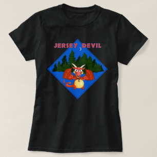 Camiseta Diabo do jérsei