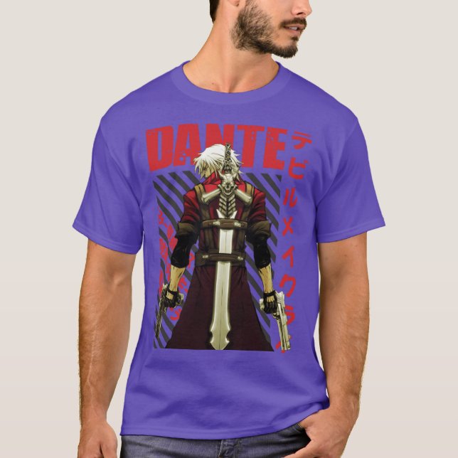 Camiseta Diabo Pode Chorar Dante Sparda (Frente)