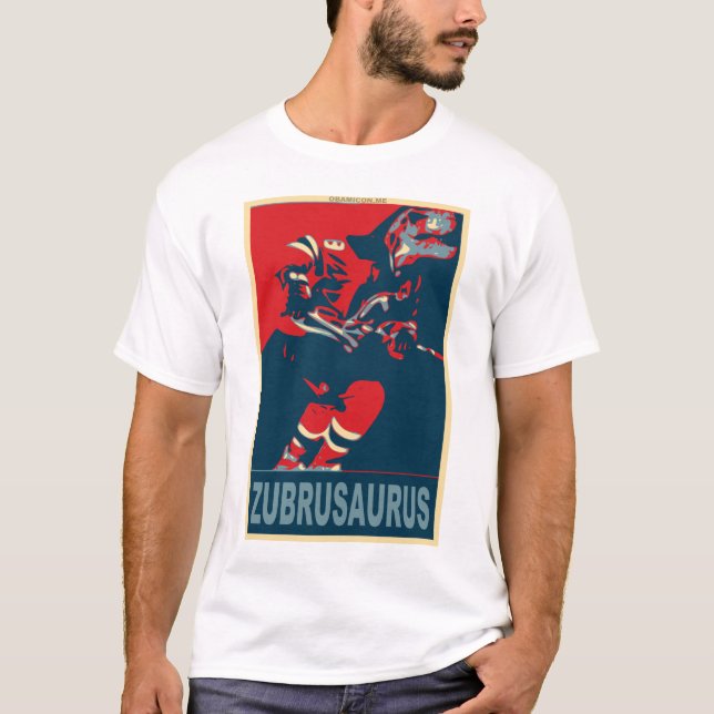 Camiseta Diabos de NJ - Zubrusaurus (Frente)