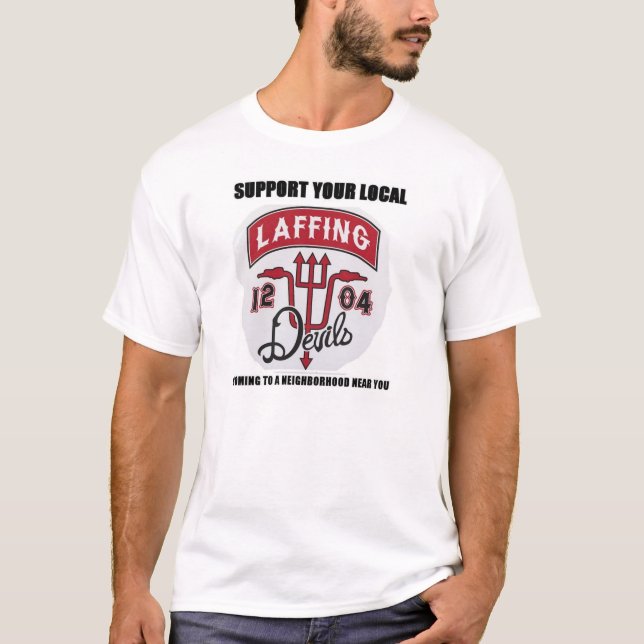 Camiseta Diabos mc de Laffing (Frente)