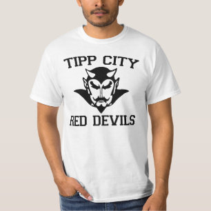 Camiseta Diabos vermelhos da cidade de Tipp