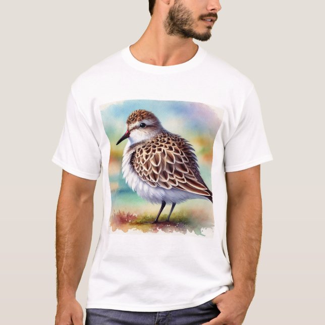 Camiseta Diademed Sandpiper Plover 290824AREF134 - Watercol (Frente)