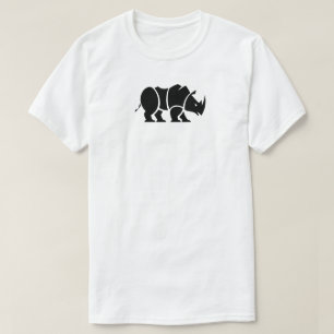 Camiseta diafragma médio rinoceronte 🦏 personalizável
