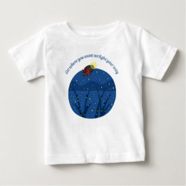 Camiseta diafragma-mosca, inseto Baby Fine Jersey