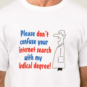 Camiseta Diagnóstico médico online e um médico qualificado