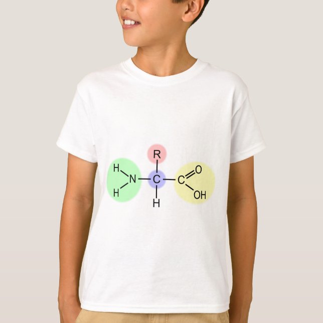 Camiseta Diagrama Amino Ácido (Frente)