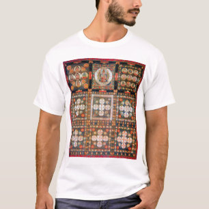 Camiseta Diagrama Cósmico de Mandala para a Meditação