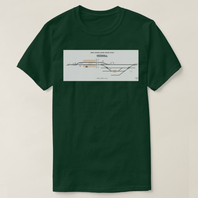 Camiseta Diagrama da caixa de sinal de parede (Frente do Design)