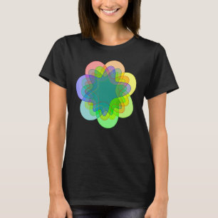 Camiseta Diagrama de Venn de 7 vias Nerdy Color Probabilida