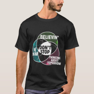 Camiseta Diagrama de Venn Não Pare Álgebra Matemática 