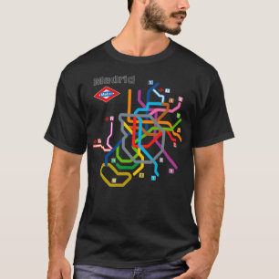 Camiseta Diagrama Metro de Madrid