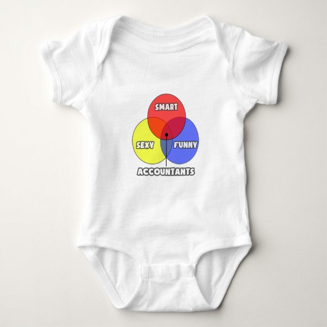 Camiseta Diagrama Venn.. Contabilistas (Frente)